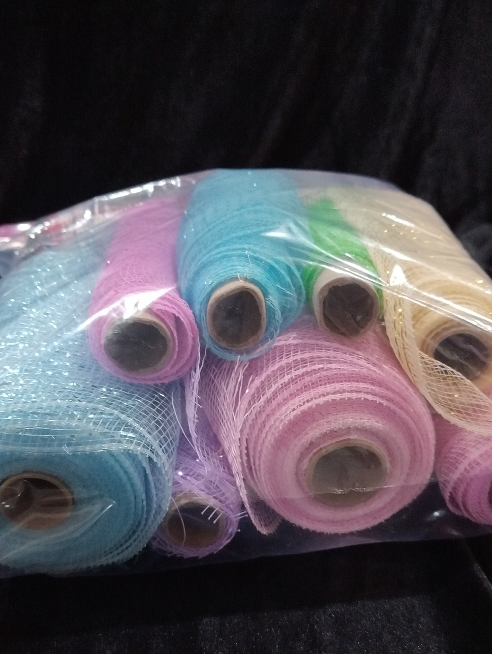 Mesh Ribbon 7 Pcs - Picture 2 of 4